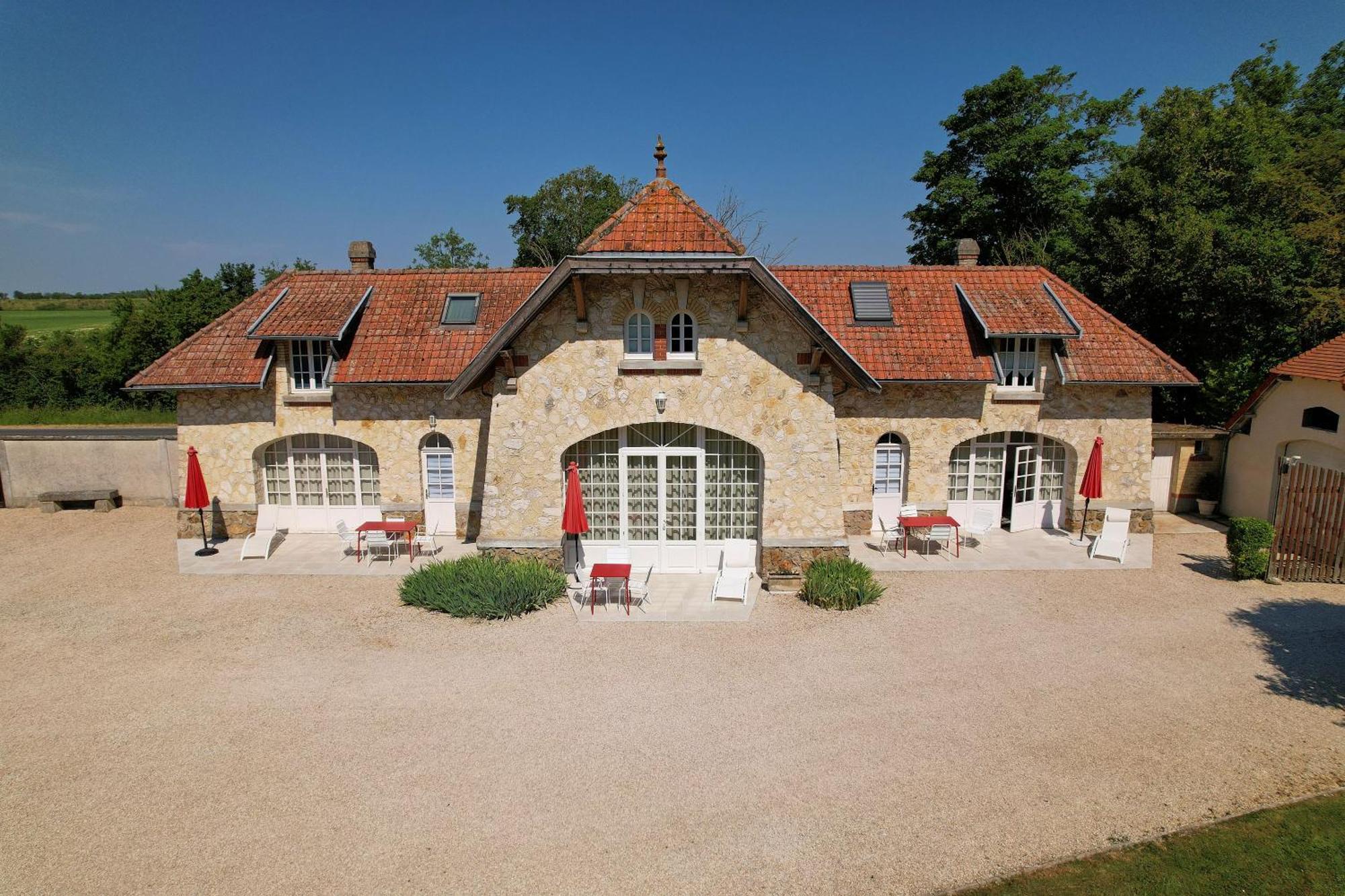 Bed and Breakfast La Bertonnerie En Champagne Prunay Экстерьер фото